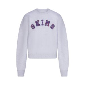 Alternative view of classic crewneck